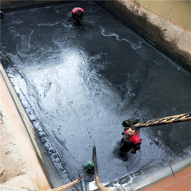 集贤废水池清理
