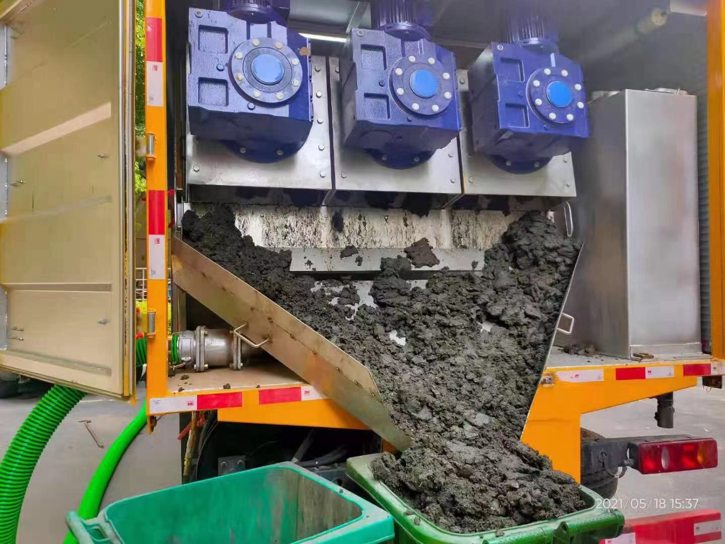 集贤化粪池清掏城市维护站-泥浆净化干湿分离处理